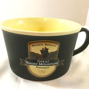 Smoky mountains emblem bowl